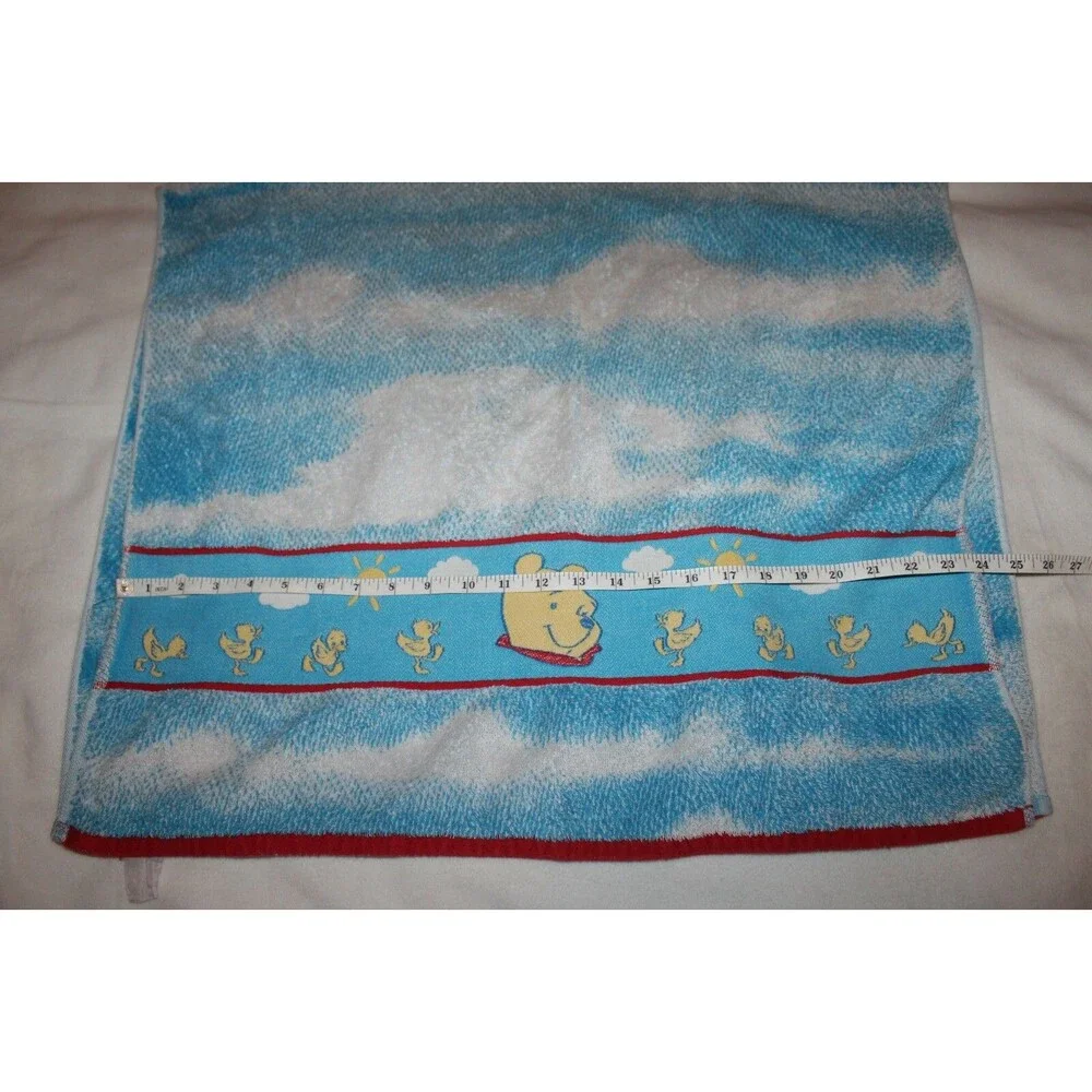 Disney Winnie The Pooh Ducks Ducklings Beach Bath Towel 25x46